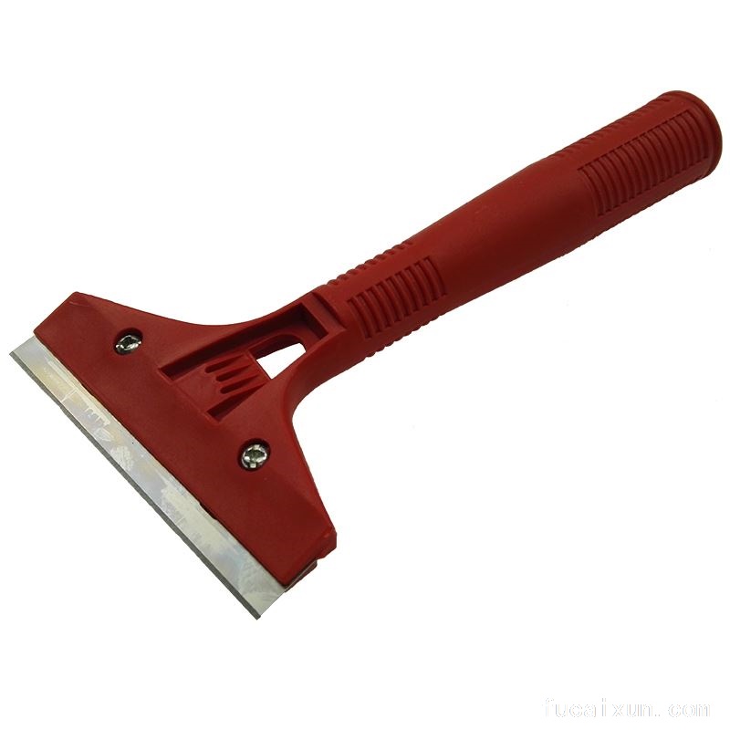 红色塑料短柄清洁刀 铲刀 清洁铲刀 推刀